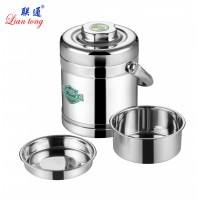 100%  leakproof stainless steel insulated vacuum food container thermos lunch box compartments  with handle