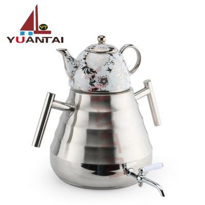 Hot sale factory wholesale 6L unique tea kettles Iran tea kettle with ceramic water kettle