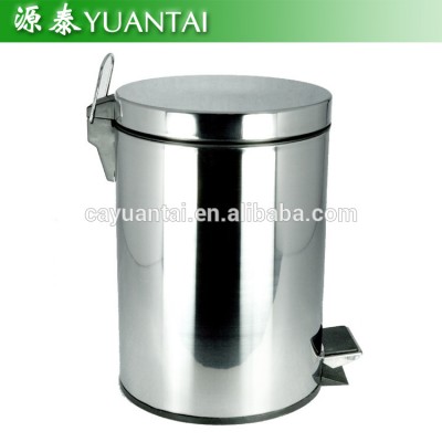 Household stainless steel Foot Pedal Waste Bin Waste Bin Garbage Bins Storage Bin Trash Cans dustbin