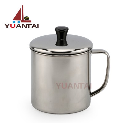 Factory wholesale 304 stainless steel camping cup tea cups for outdoor use