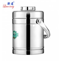 100%  leakproof stainless steel insulated vacuum food container thermos  hot food jar with handle