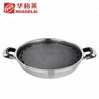 stainless steel non stick 32 cm aluminum fry pan from China