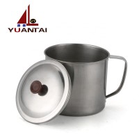 Factory price Stainless steel water cup coffee cups mug Customized Handle Cup