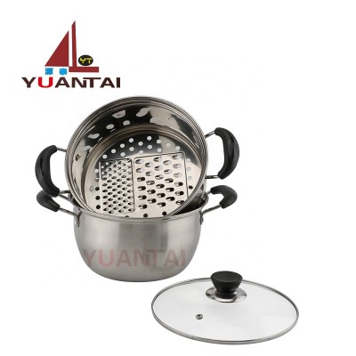 stainless steel cooking steam pot Chinese Traditional Food Dim Sum Large Steamer